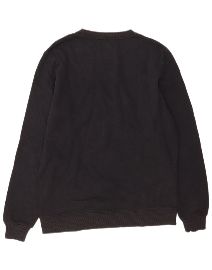 Refrigiwear Sweat-shirt graphique pour homme en coton noir Taille L