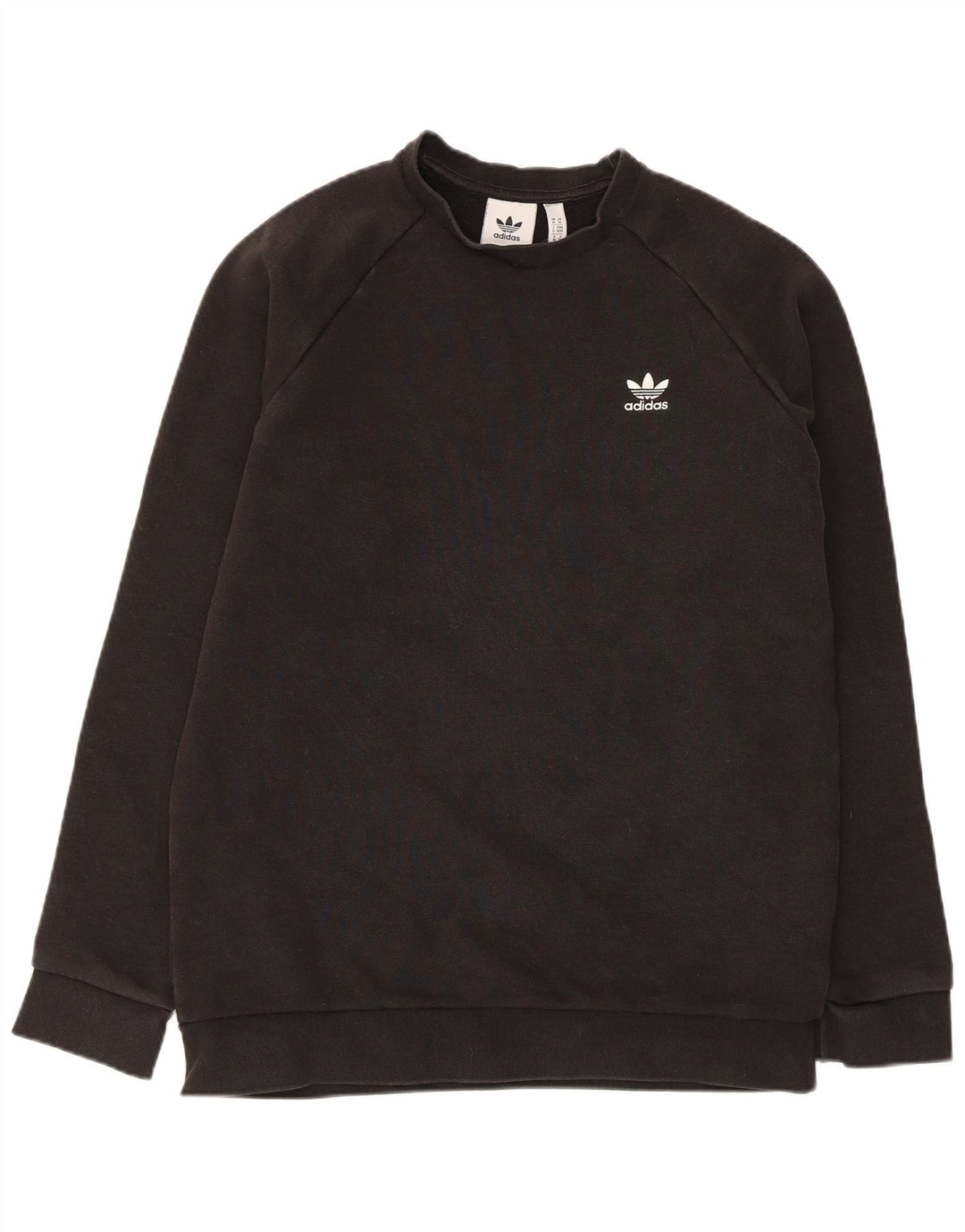 Adidas Sweat-shirt pour homme en coton noir moyen