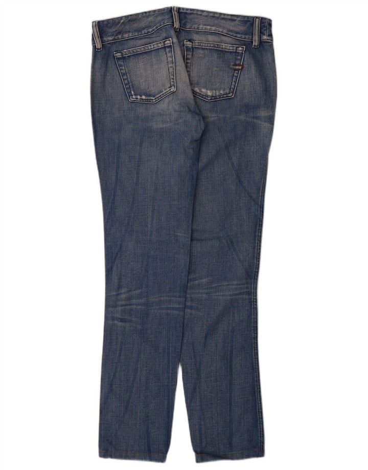 DIESEL Jean Slim effet vieilli W29 L32 bleu coton pour femme