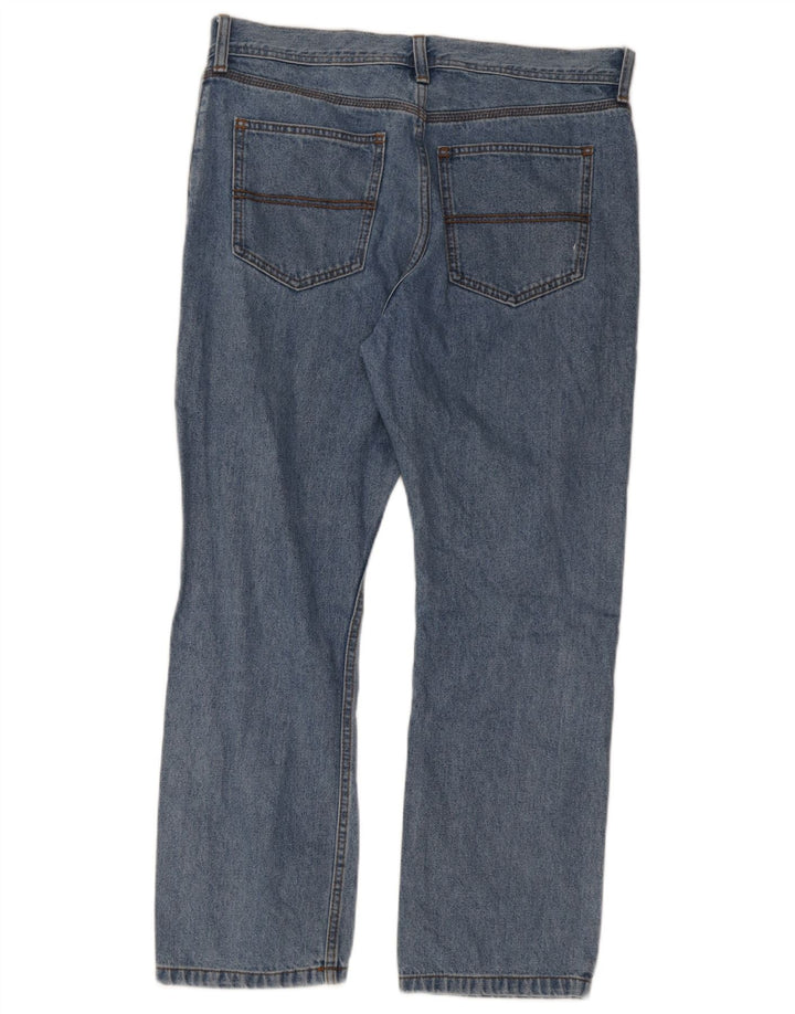 Marks & Spencer Jean droit homme W34 L29 bleu coton