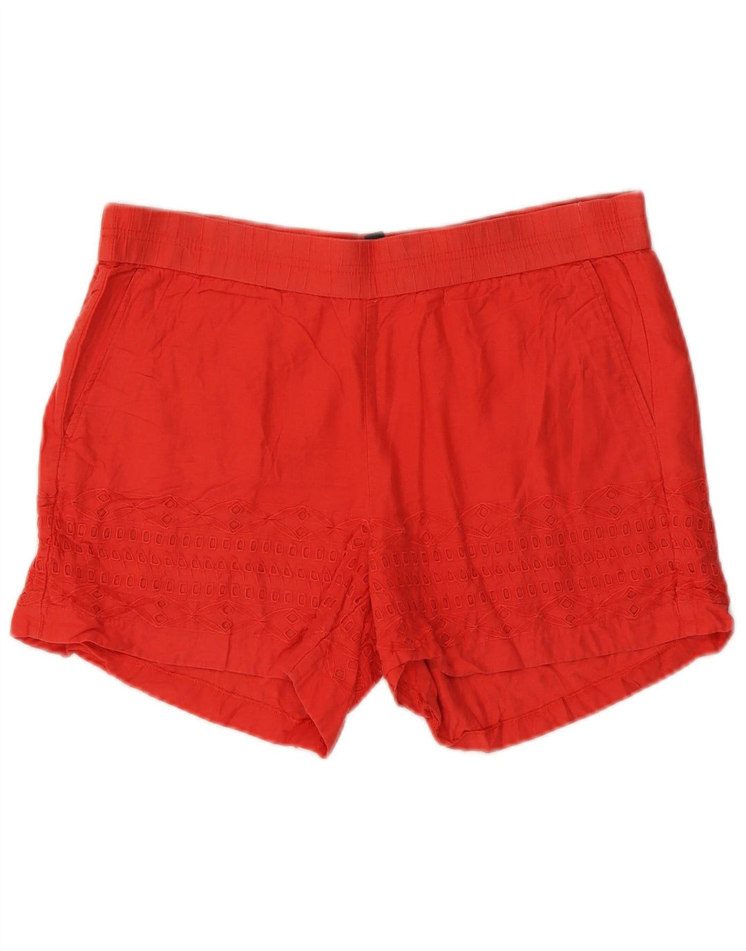 J. Crew Short Chino Femme Medium W30 Rouge Coton