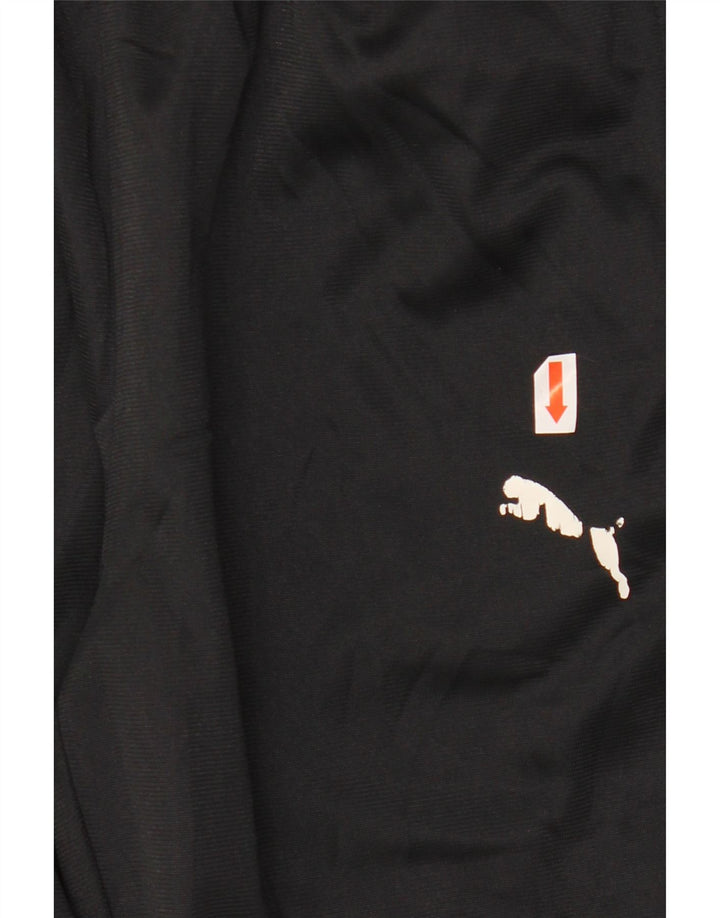 PUMA Pantalon de survêtement pour garçon 7-8 ans Petit Noir Polyester
