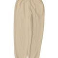 Zara Femme Pantalon De Survêtement Joggers UK 8 Small Off White Polyester