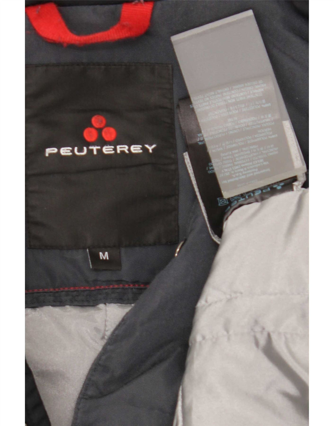PEUTEREY Veste matelassée homme UK 38 Medium Bleu Marine Polyamide