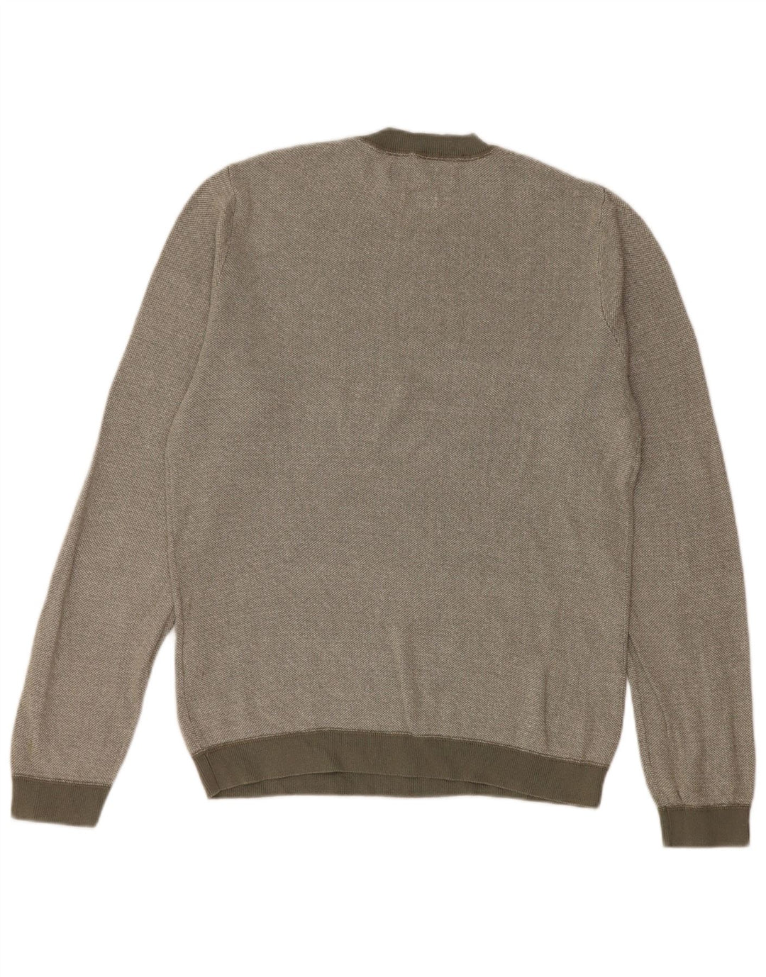 Jack & Jones Pull à col rond pour homme Petit Kaki Coton