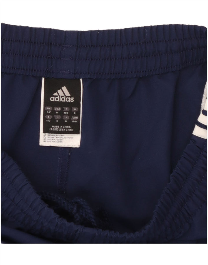 ADIDAS Short de sport pour hommes en polyester color block grand bleu marine