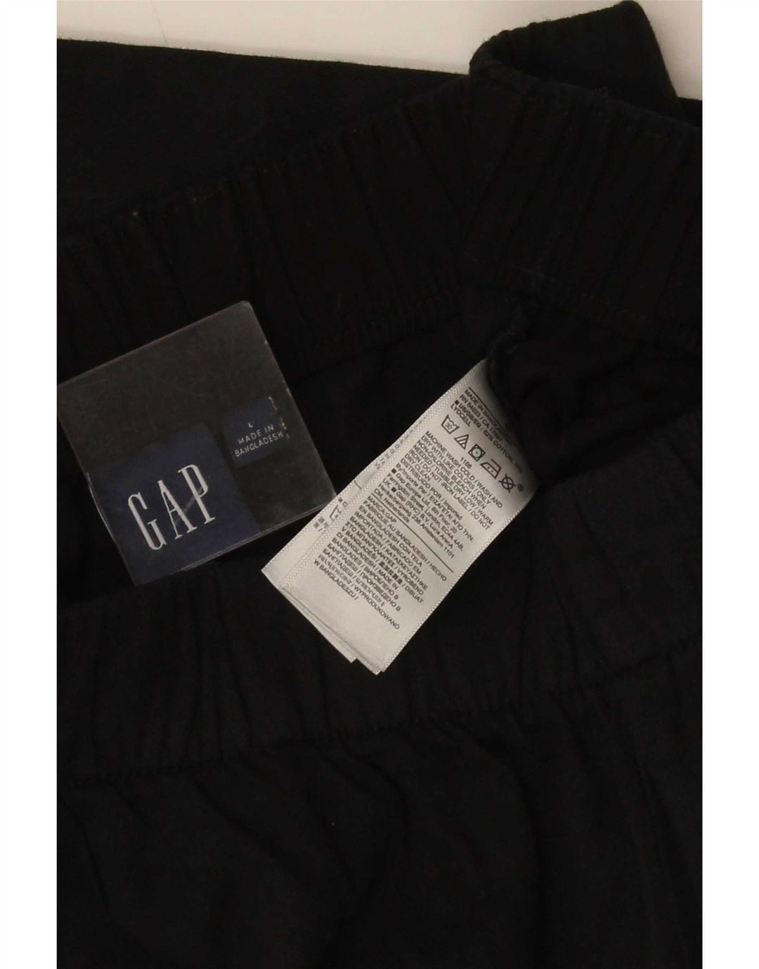 Gap Pantalon Cargo Droit Femme Large W34 L29 Coton Noir