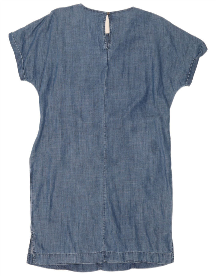 Next Robe en jean surdimensionnée pour femme UK 42 Lyocell bleu moyen