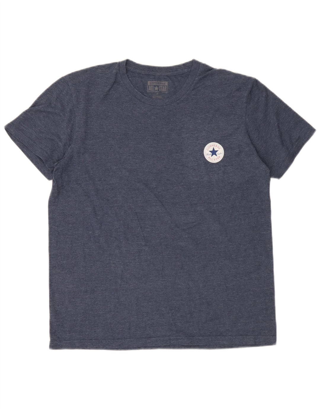 Converse T-Shirt Chuck Taylor Homme Bleu Moyen Coton