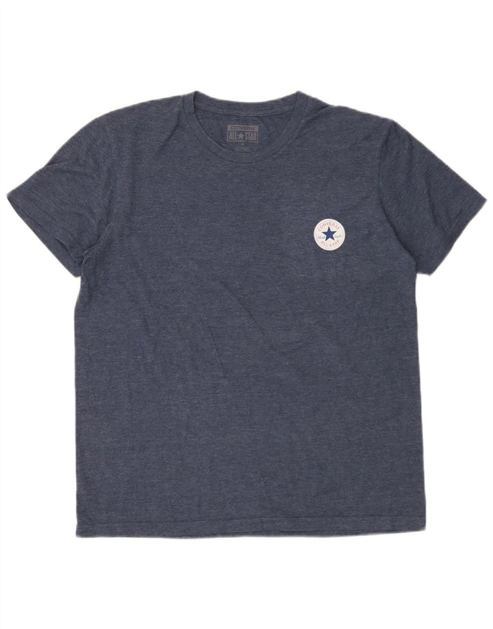 Converse T-Shirt Chuck Taylor Homme Bleu Moyen Coton