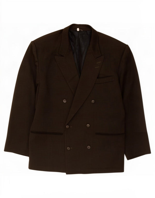 Ciao Veste Blazer Croisée Homme IT 50 Large Gris Laine