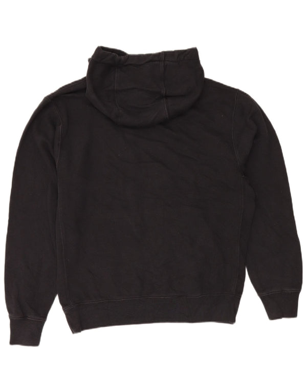 Nike Pull à capuche surdimensionné pour femme UK 10 Petit coton noir