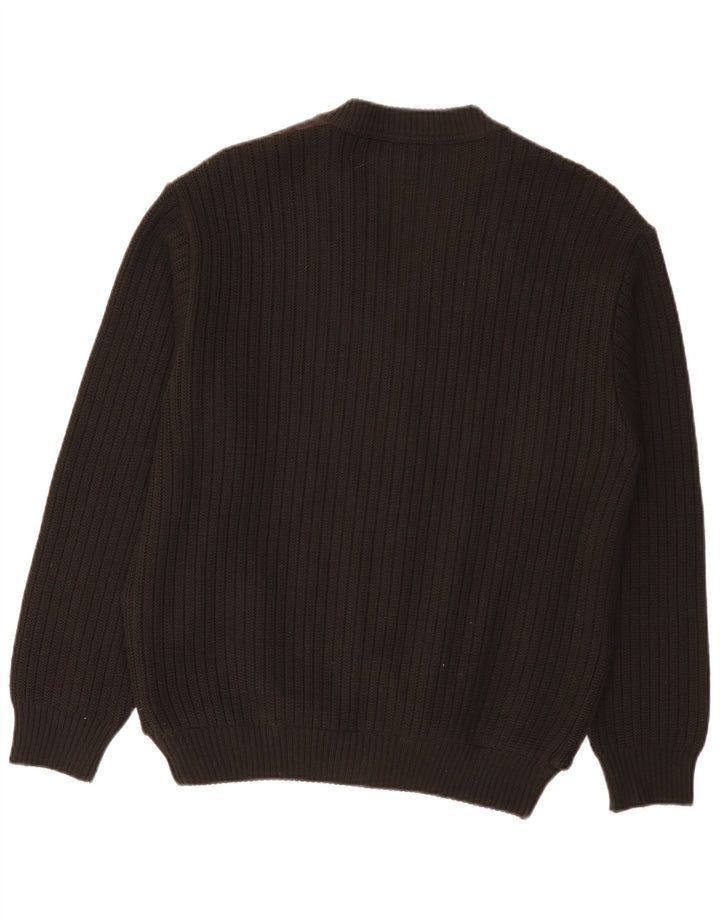 MALAGRIDA Pull Cardigan Homme Marron Moyen Polyacrylique