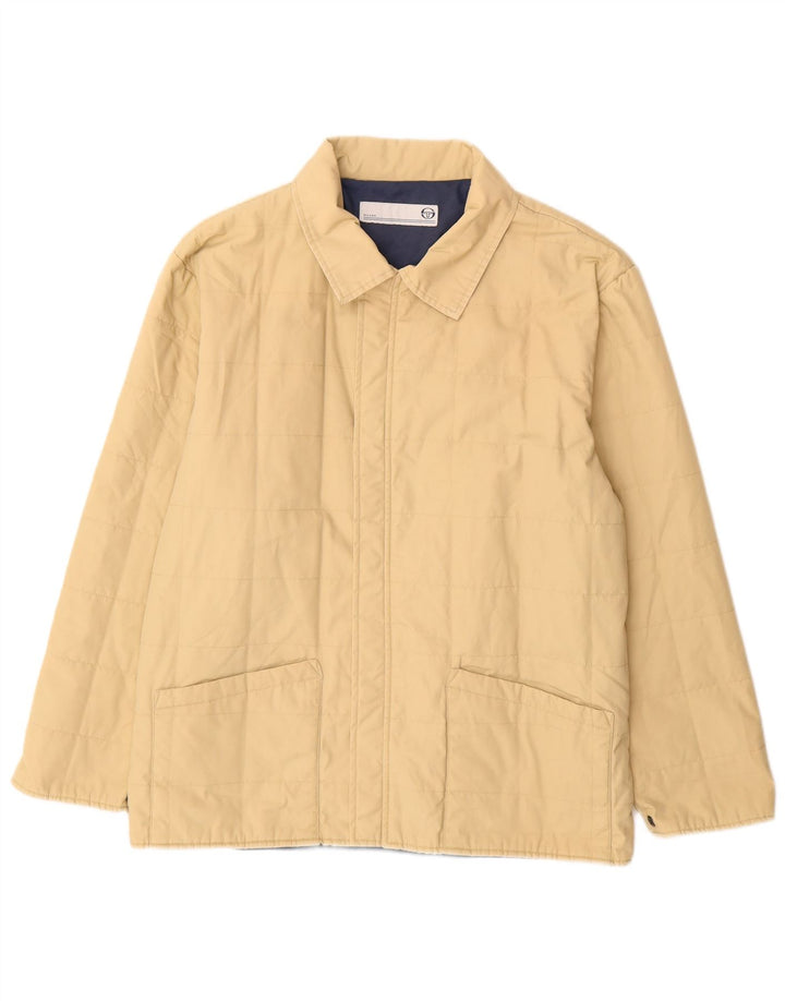 Sergio Tacchini Veste coupe-vent pour homme UK 36 Petit Beige