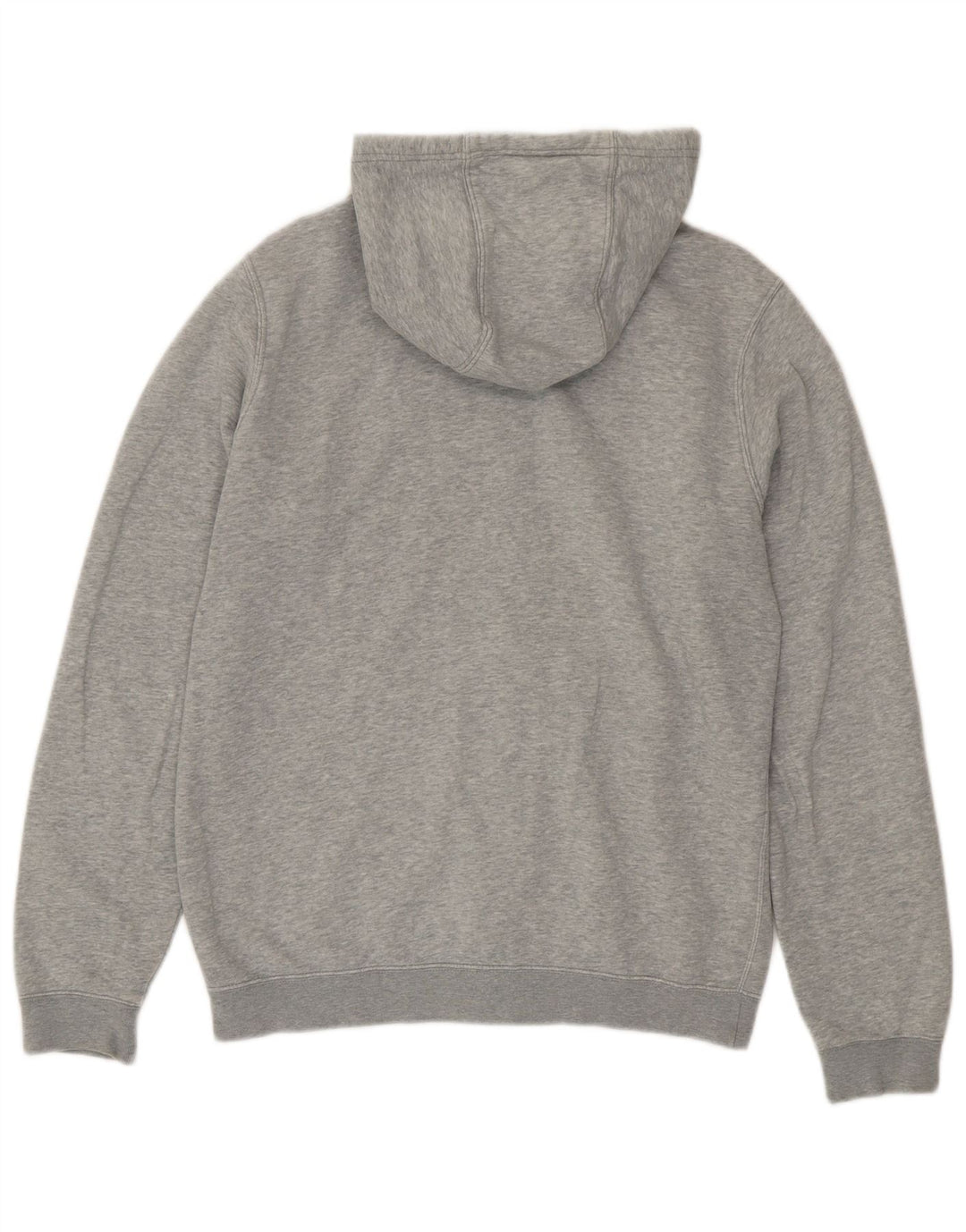 NIKE Pull à capuche zippé pour homme en coton moucheté gris moyen