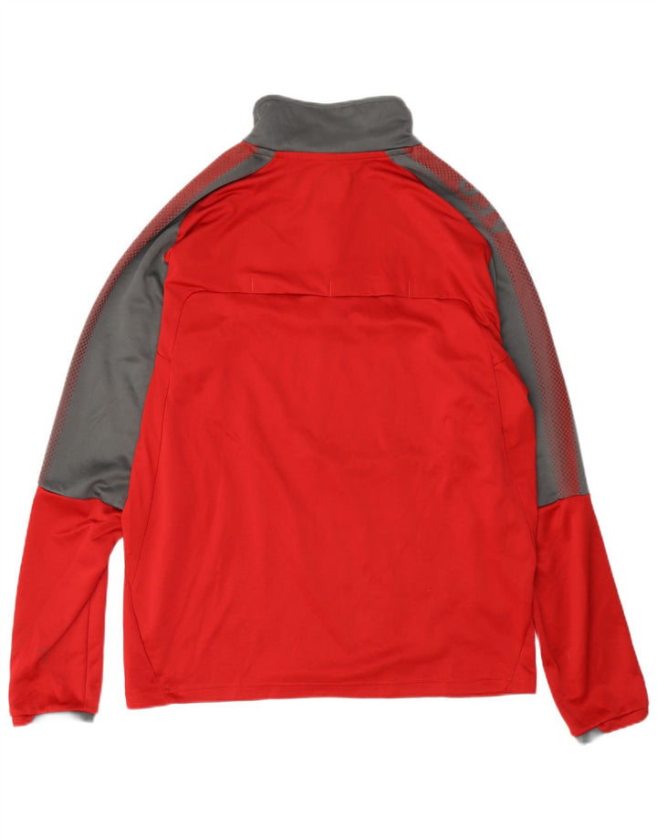 Puma Haut de Survêtement Arsenal Graphic Pullover Homme Rouge Colorblock