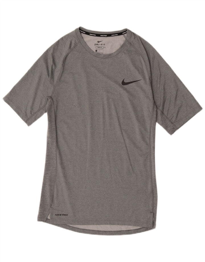 Nike Dri Fit T-shirt pour homme Gris Taille L