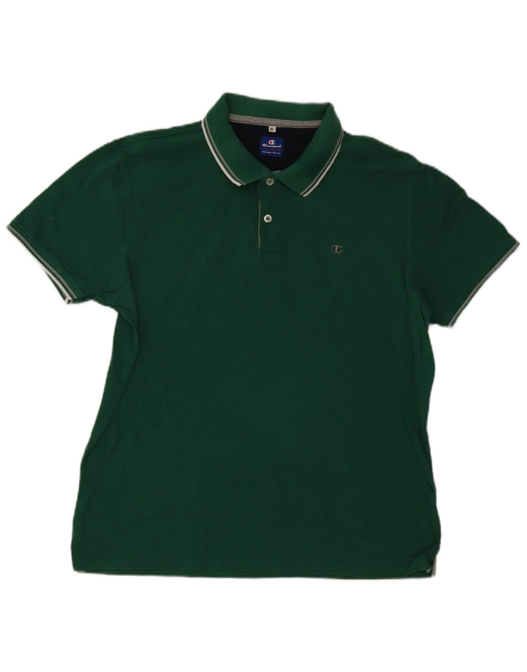 CHAMPION Polo Homme XL Vert Coton