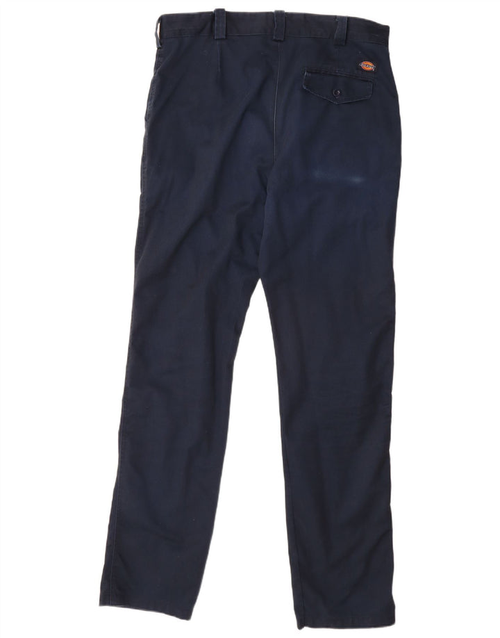 Dickies Pantalon Chino Droit Homme W36 L33 Bleu Marine Polyester