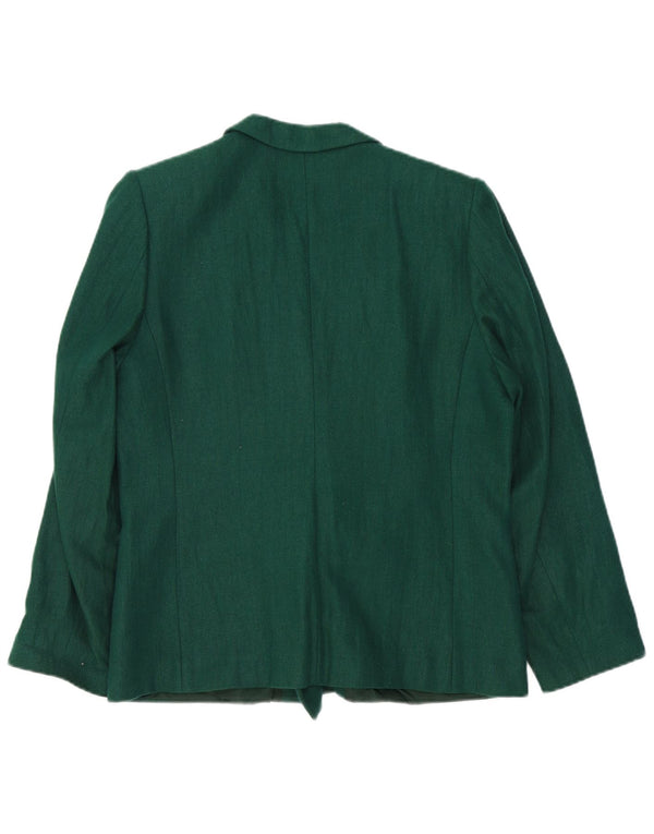 Igi & Igi Veste Blazer Double Boutonnage Femme IT 42 Vert Moyen