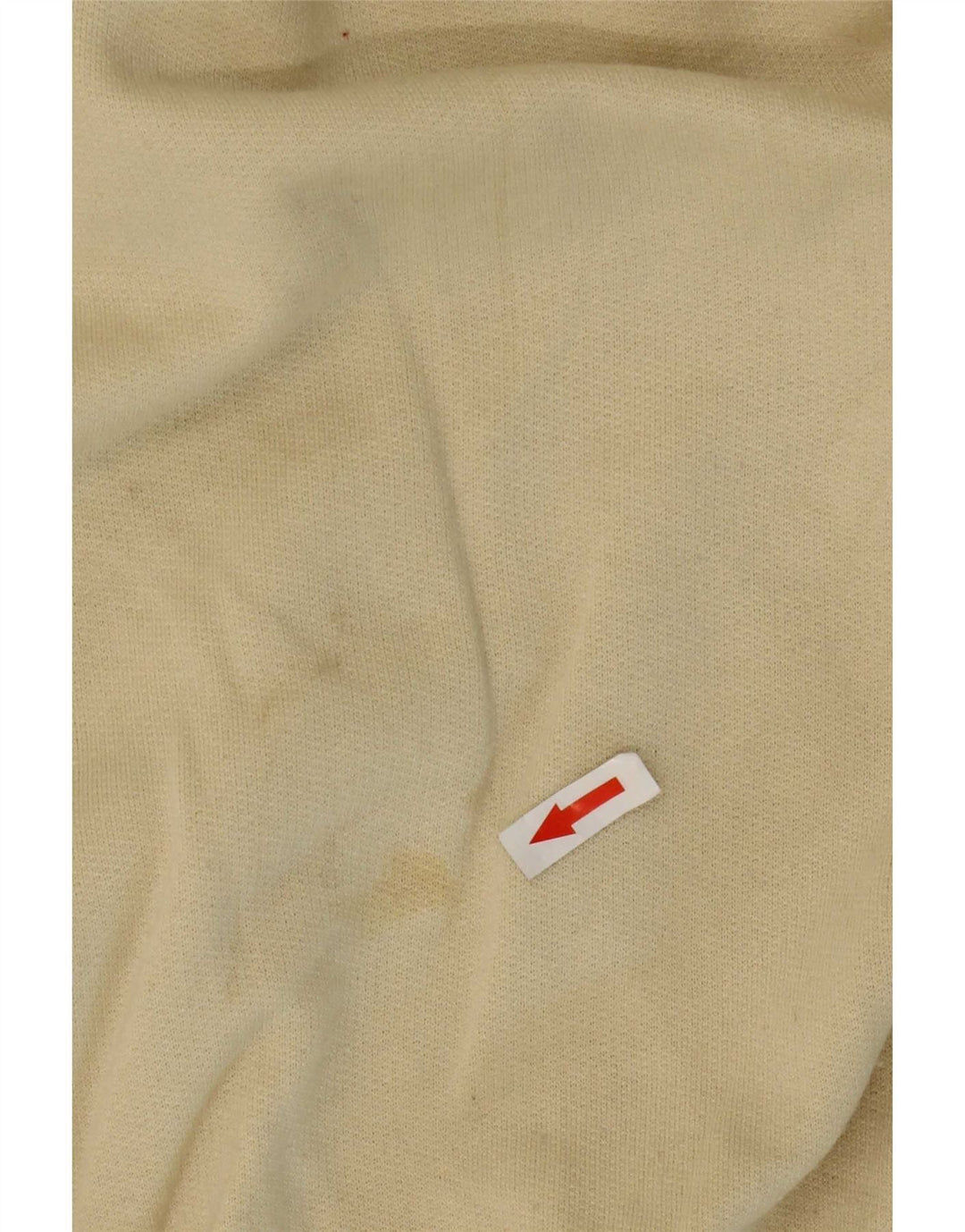 Parmalat Sweat-shirt graphique pour homme en coton beige