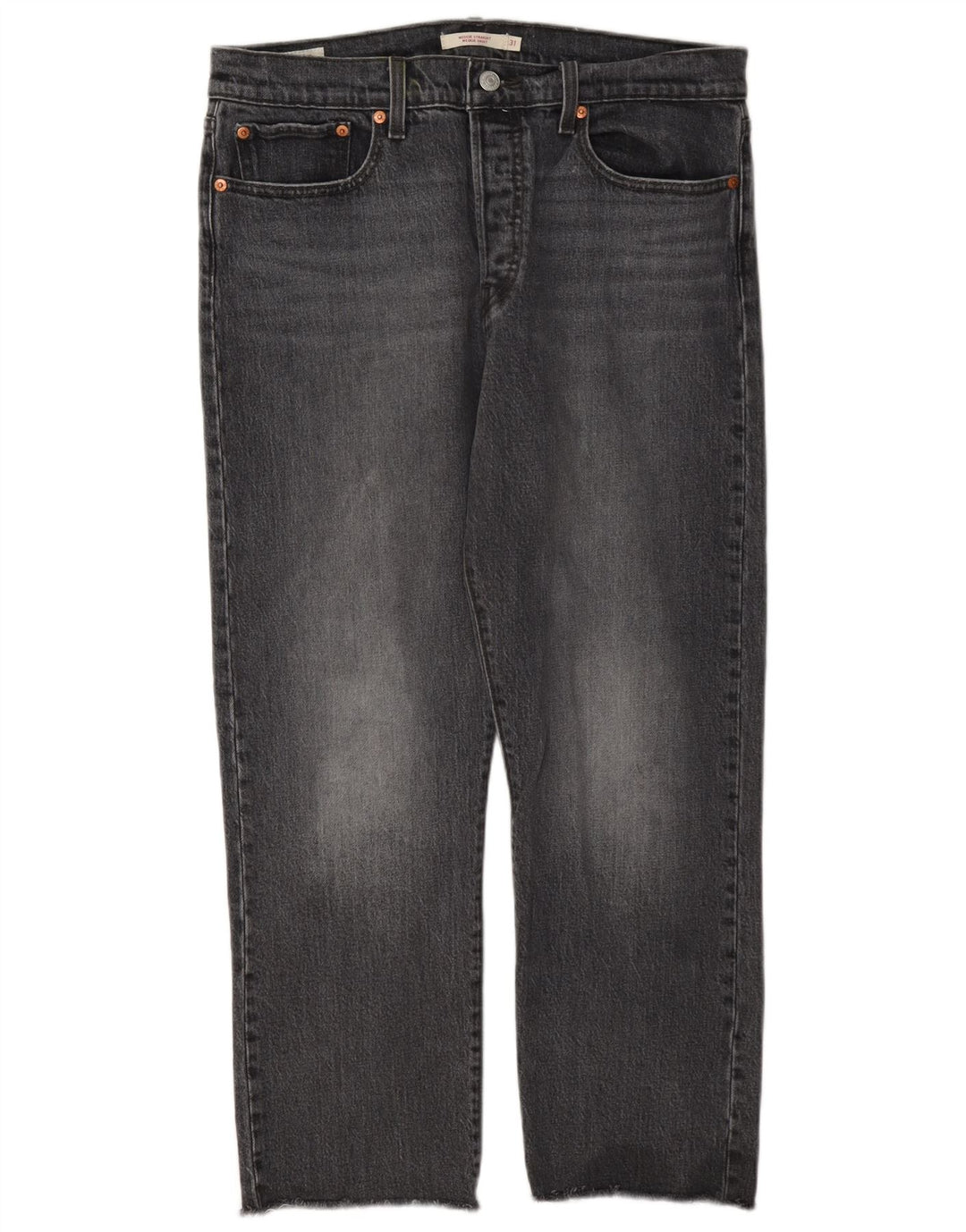 Levi's Jean Wedgie Straight Femme W31 L26 Gris Coton