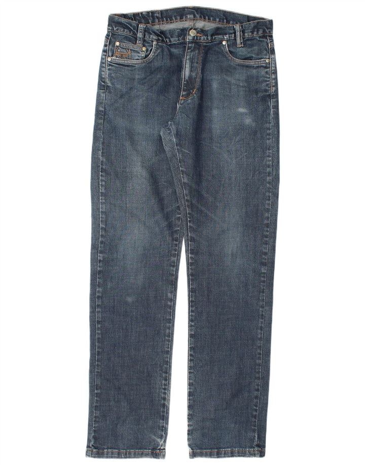 SERGIO TACCHINI Jean droit homme W34 L34 bleu coton