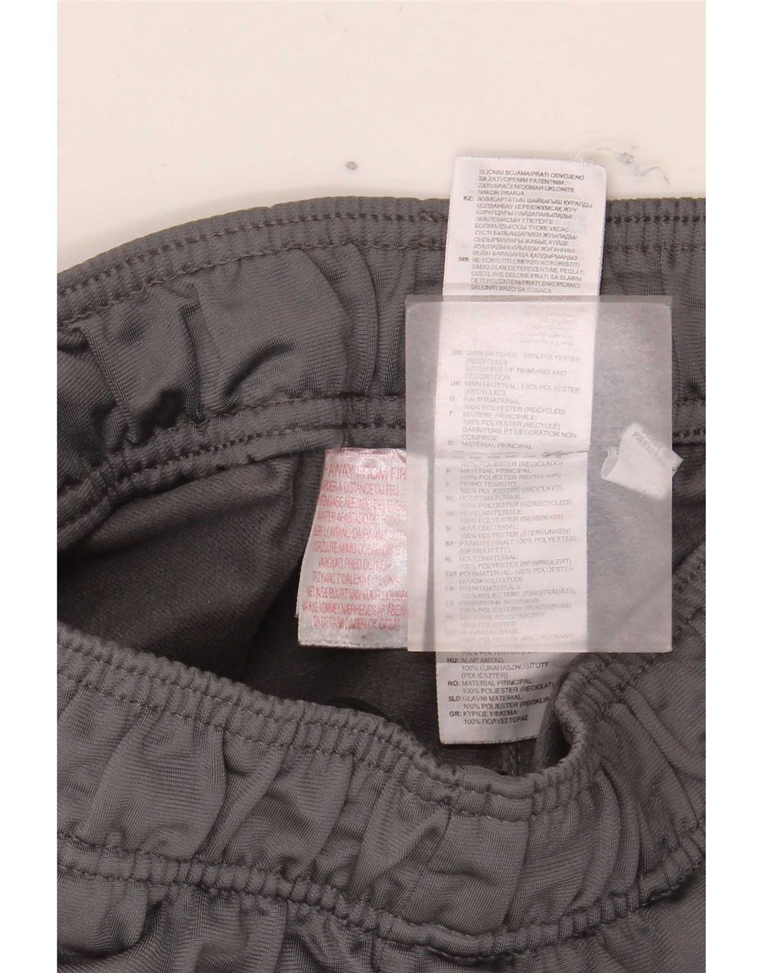 Adidas Pantalon de Survêtement Garçon Joggers 13-14 ans Gris Polyester