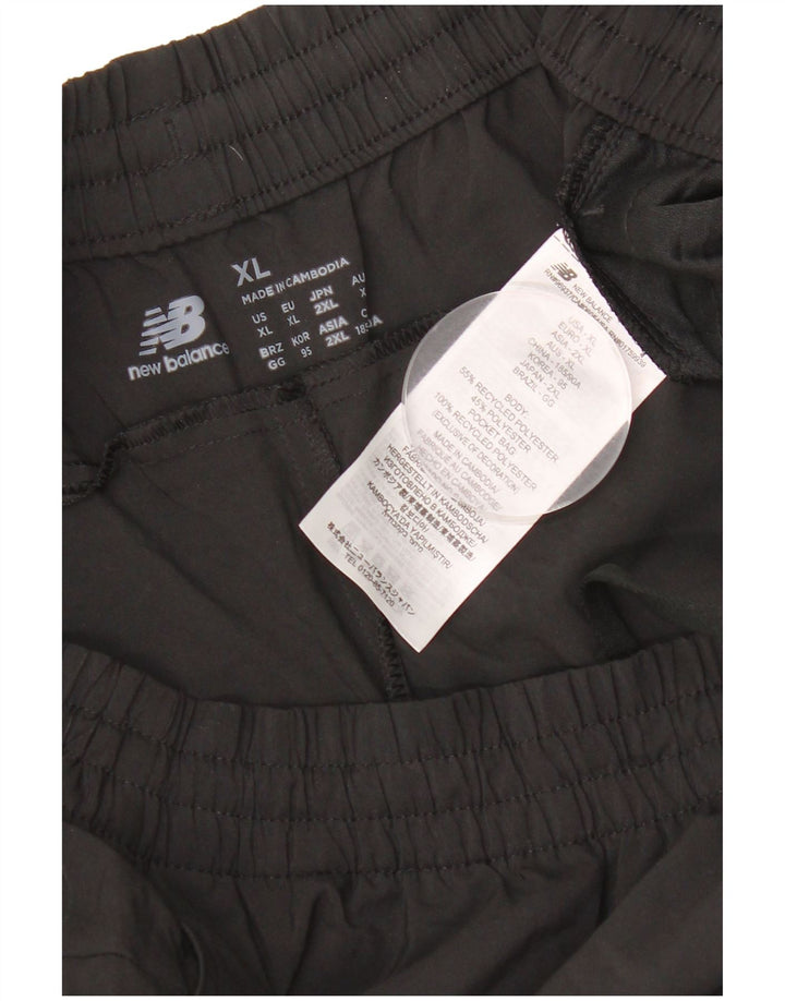 New Balance Pantalon de survêtement pour homme Joggers XL Noir Polyester