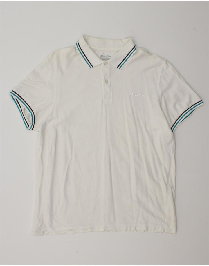 Lotto Polo Homme Grand Blanc