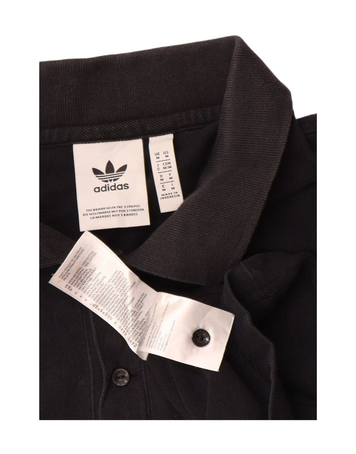 Adidas Polo Homme Coton Noir Moyen