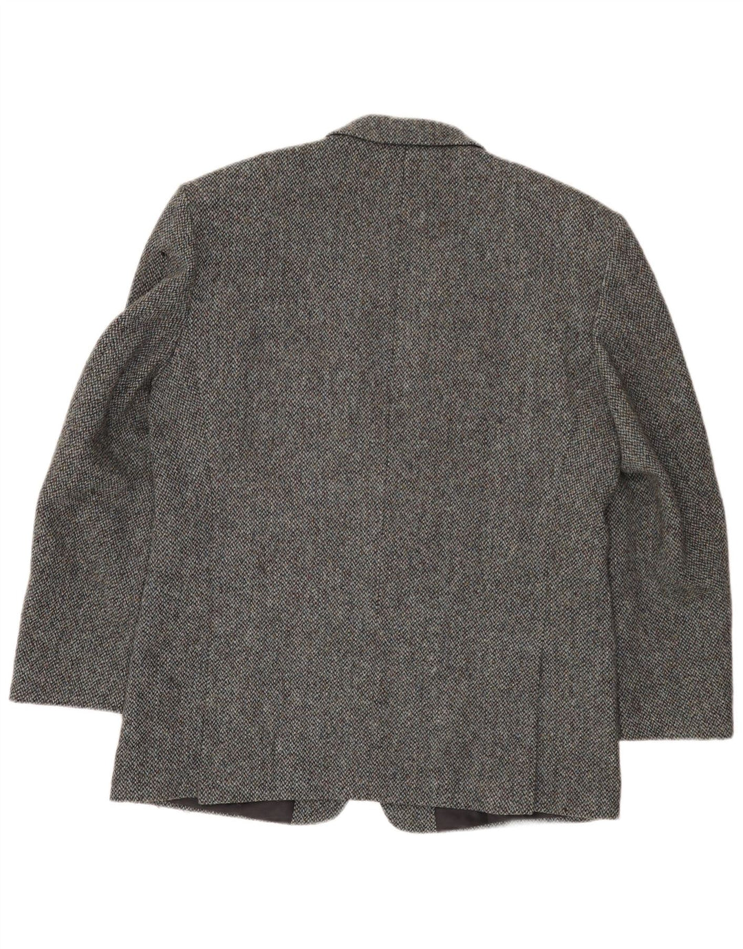 Bhs Veste blazer à 2 boutons pour homme, coupe régulière, UK 42 XL, gris, laine vierge
