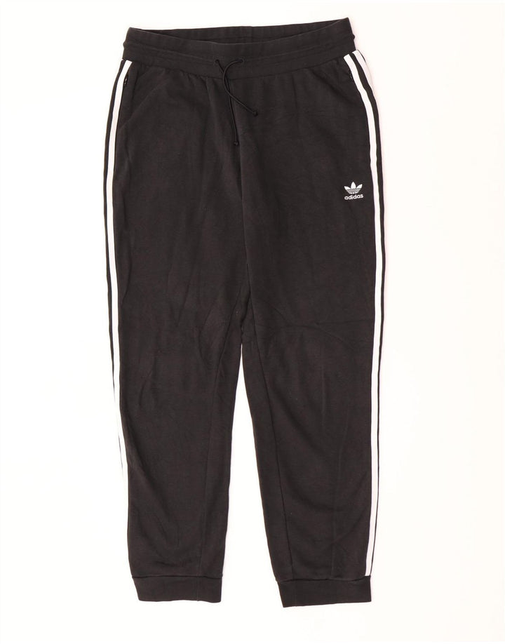 Adidas Pantalon de survêtement pour homme en coton noir moyen