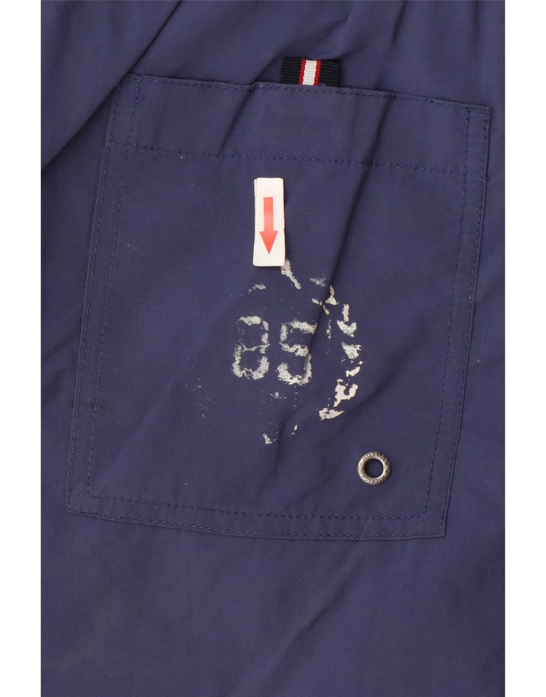 Tommy Hilfiger Short de Bain Graphic Cargo Homme Bleu Marine Moyen