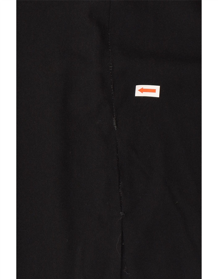 Zara Robe fourreau sans manches pour femme EU 42 Large Noir