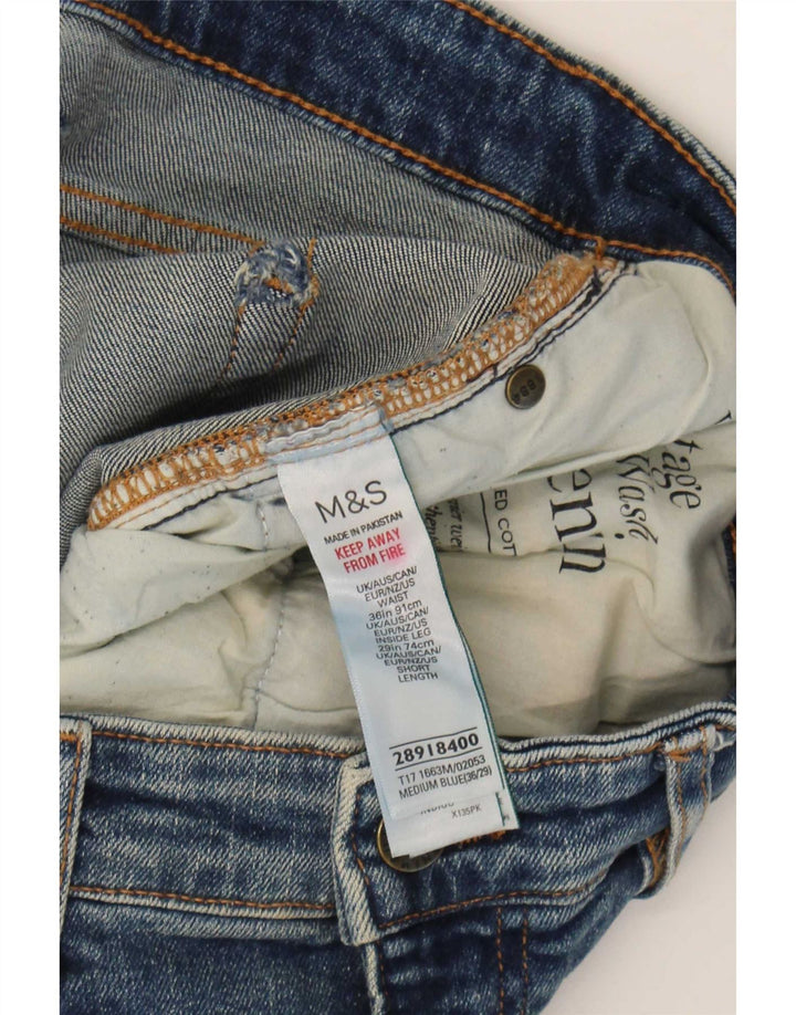 Marks & Spencer Jean droit homme W36 L29 bleu coton