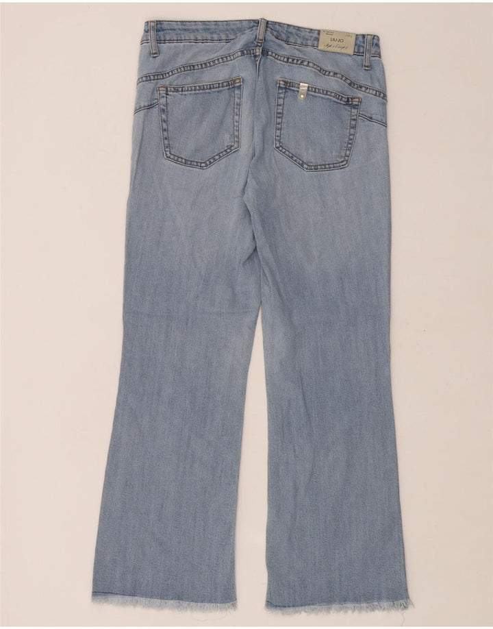 Liu Jo Jean Bootcut Femme W30 L26 Bleu Coton