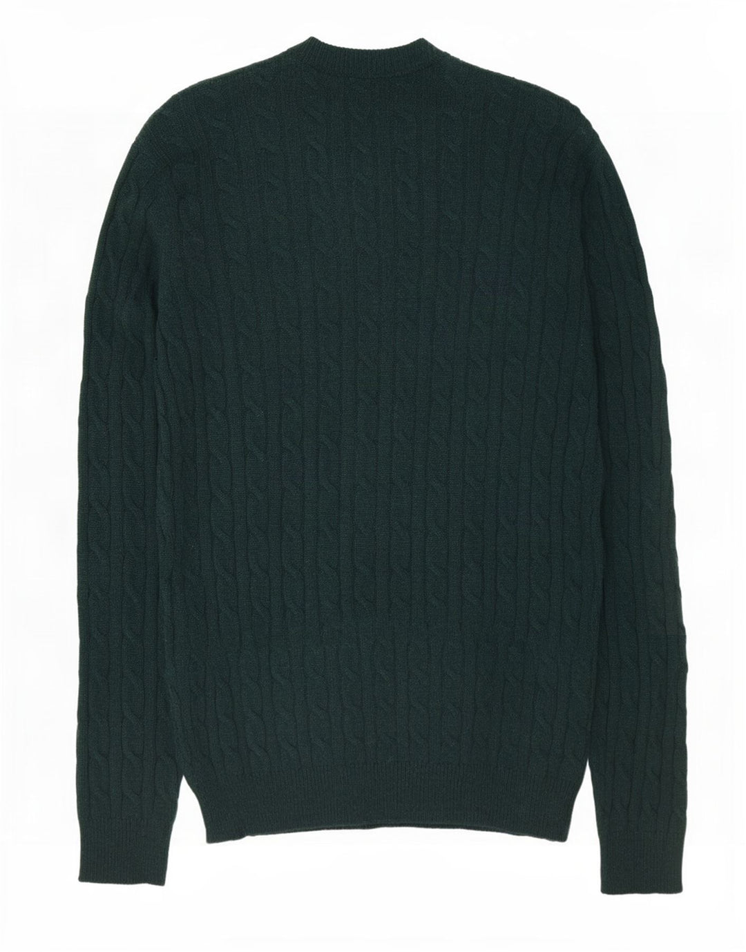 Jack Wills Pull à col rond pour homme en laine verte