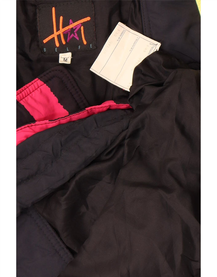 Belfe Veste de ski à motif abstrait pour homme UK 38 Medium Multicolore Nylon