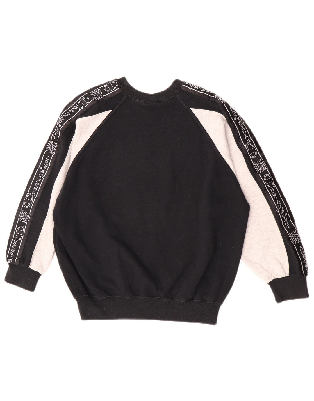 Champion Sweat-shirt graphique pour garçon 9-10 ans Noir moyen colour block