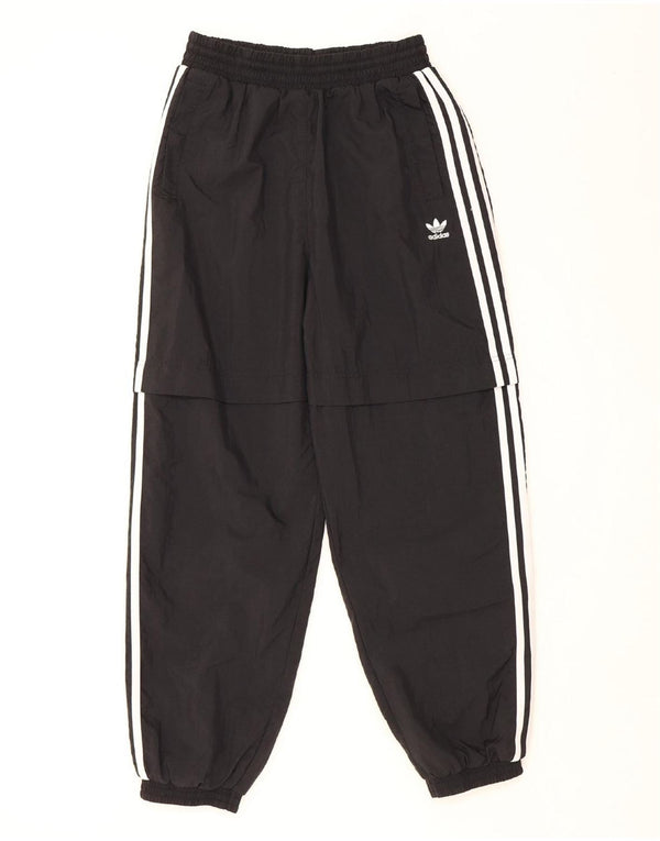 ADIDAS Pantalon de survêtement pour femme Joggers UK 12 Medium Noir Polyamide