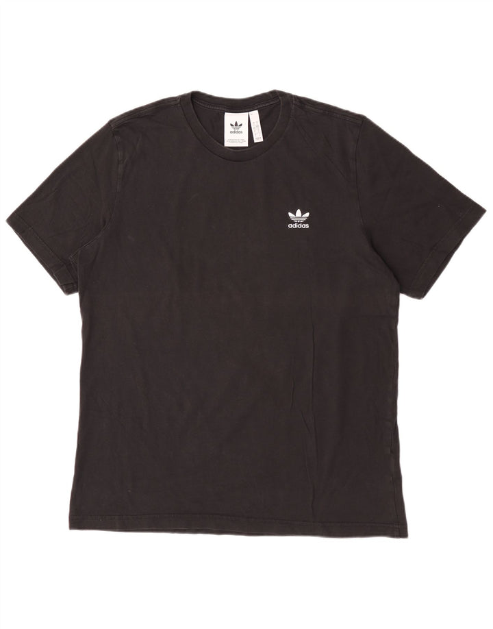 Adidas T-Shirt Homme Haut Grand Coton Noir