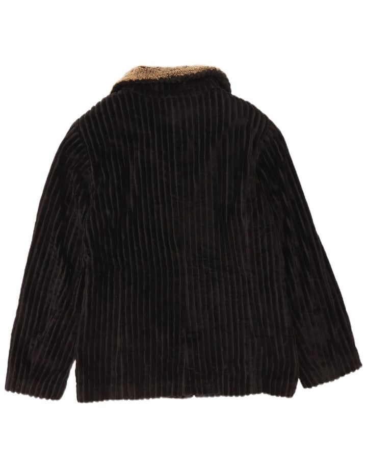 Mabrun Veste en velours côtelé pour femme IT 44 Medium Black Colourblock