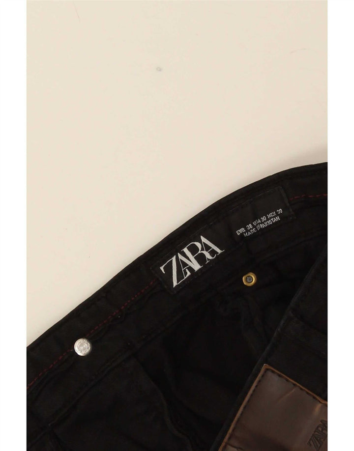 Zara Jean slim pour homme EU 38 Small W30 L28 Noir