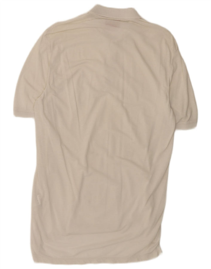 Hugo Boss Homme Polo Petit Blanc Coton