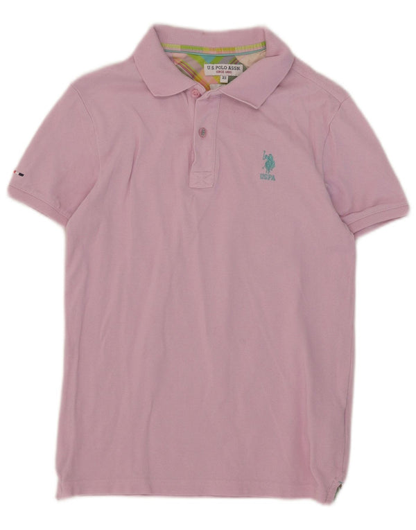 U.S. Polo Assn. Chemise Slim Fit XS Rose Coton