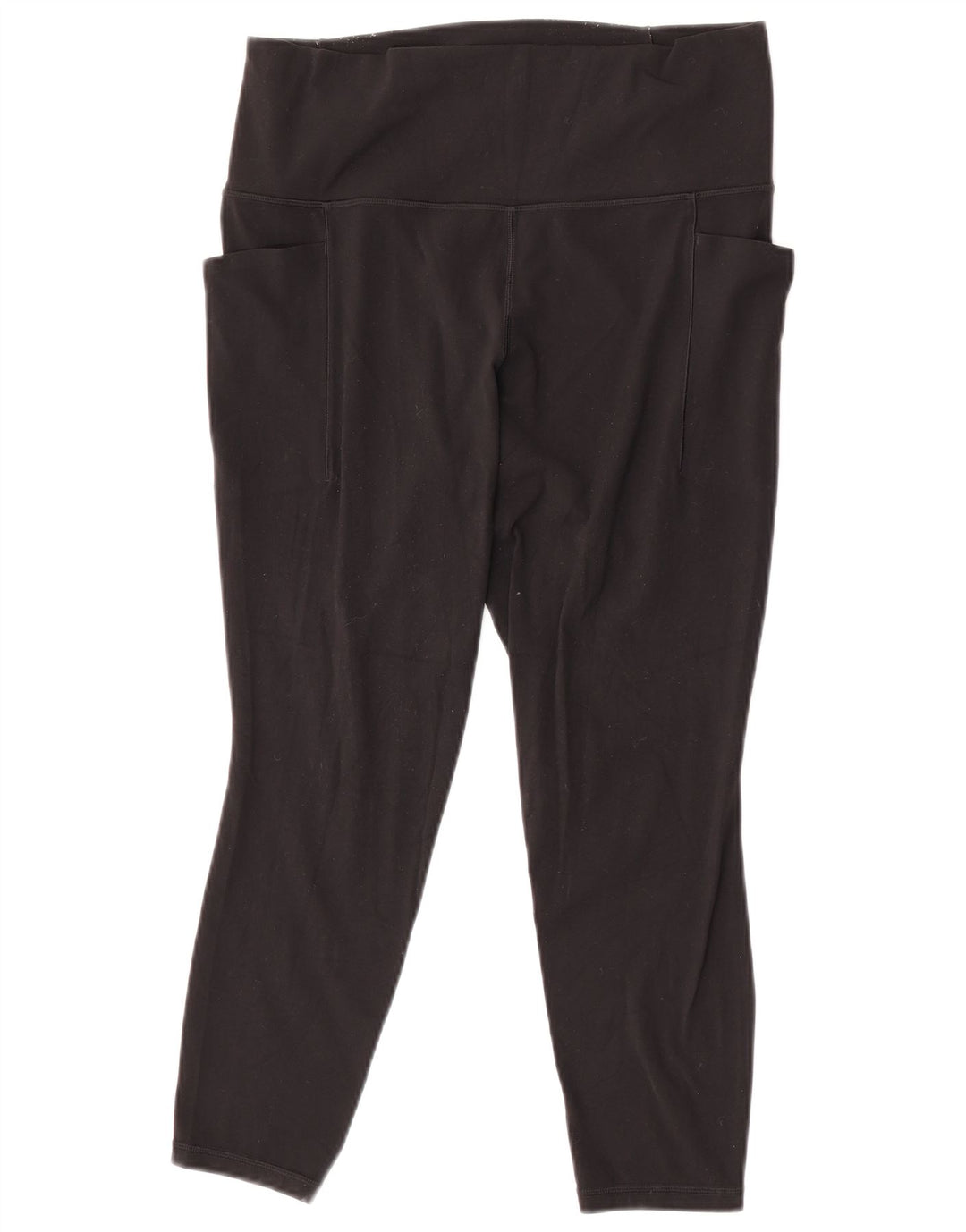 Legging Capri Athleta pour femme UK 16 Large Noir Nylon