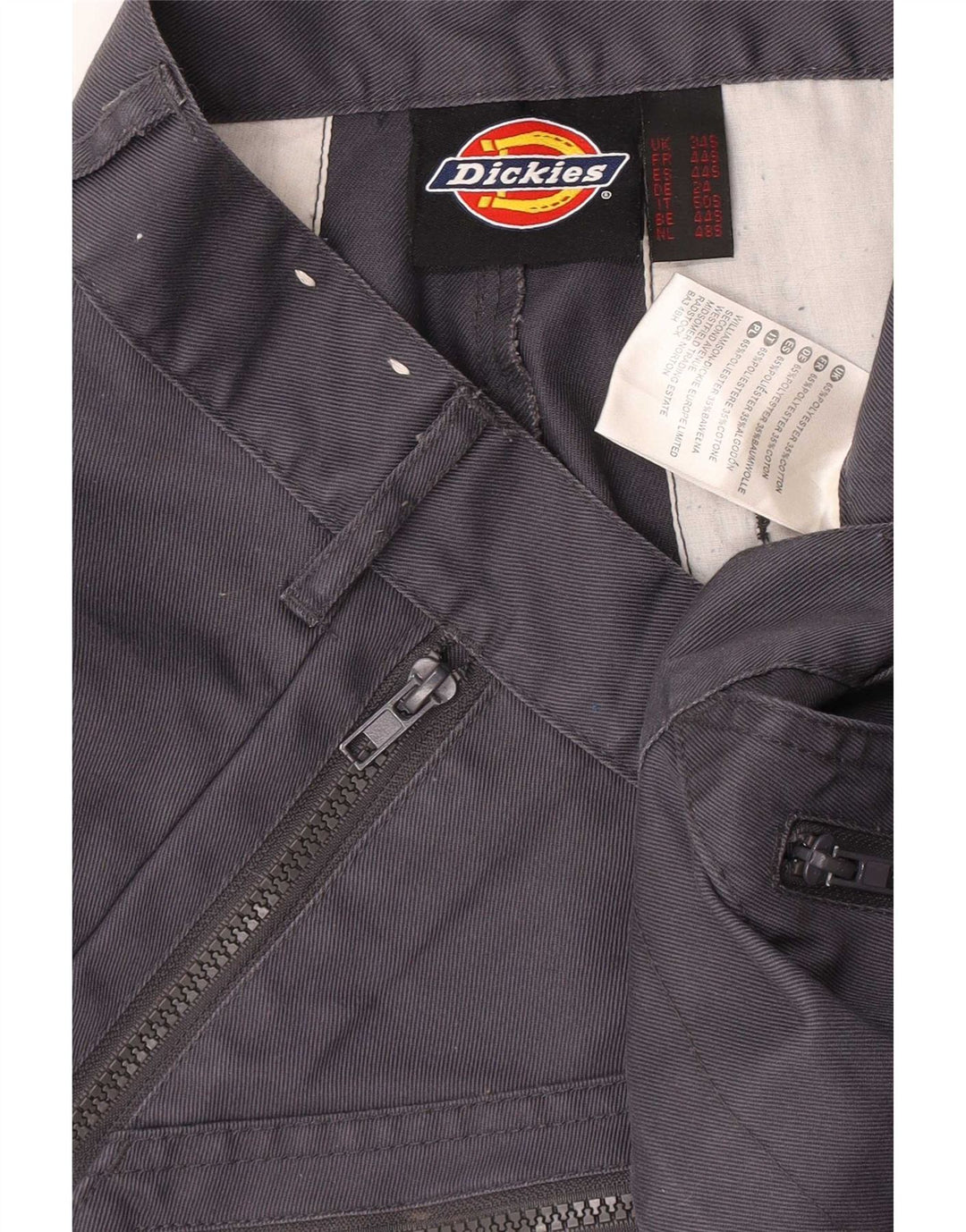 Dickies Pantalon Cargo Droit Homme W34 L29 Bleu Marine Polyester