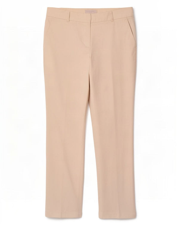 The White Company Pantalon chino court court pour femme UK 8 Small W28 L25 Off
