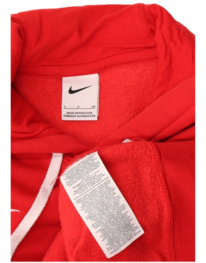 Nike Pull à capuche pour homme en coton rouge Taille S